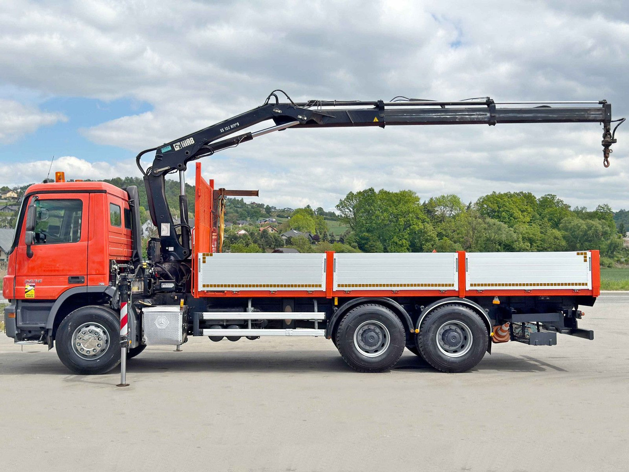 Mercedes-Benz ACTROS 2636*HIAB 122 BS-2 HIDUO + FUNK/6x4 * TOP - Truk derek: gambar 5 Mercedes-Benz ACTROS 2636*HIAB 122 BS-2 HIDUO + FUNK/6x4 * TOP - Truk derek: gambar 5