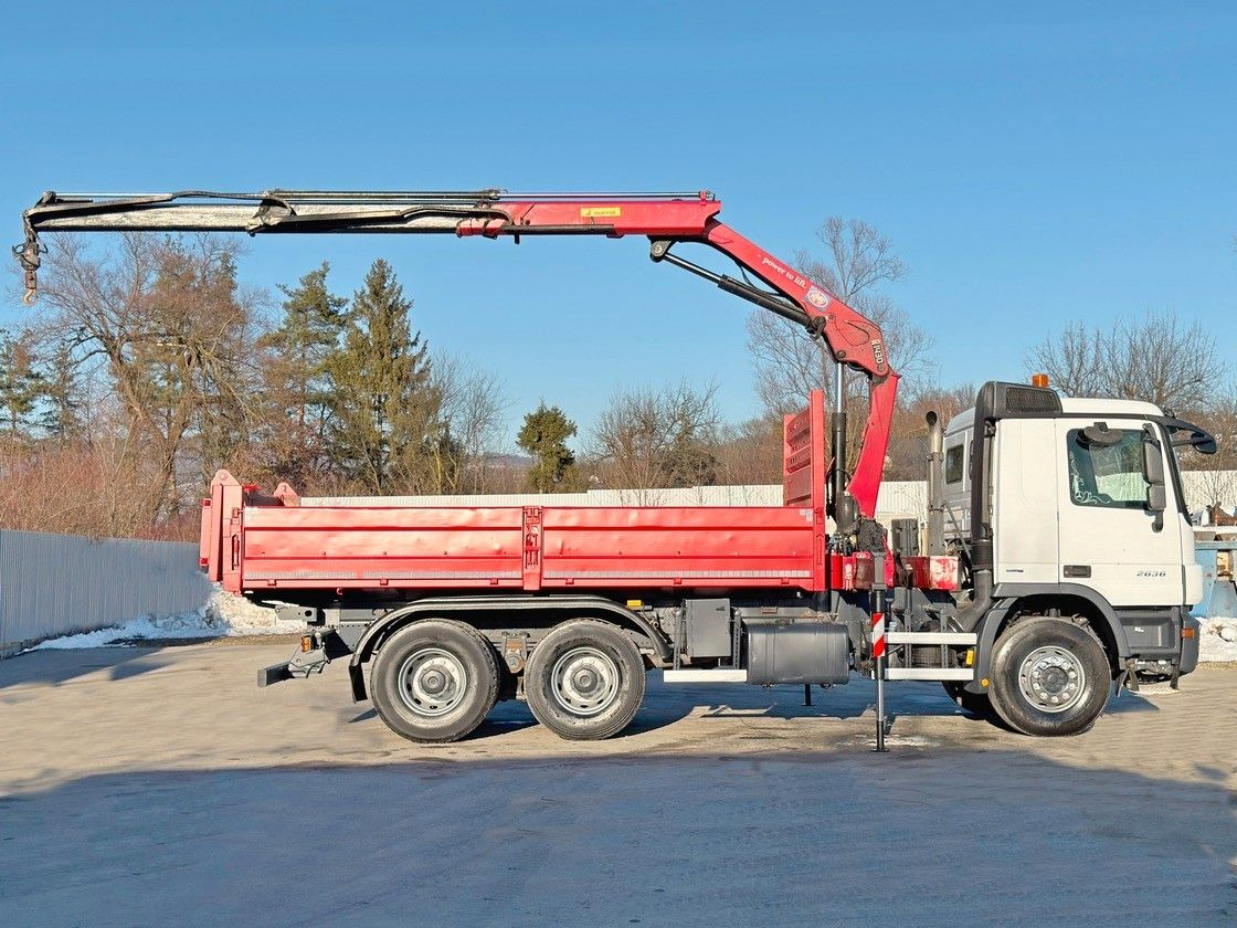 Mercedes-Benz ACTROS 2636* KIPPER 5,25 + BORDMATIC / 6x4 - Truk jungkit: gambar 4 Mercedes-Benz ACTROS 2636* KIPPER 5,25 + BORDMATIC / 6x4 - Truk jungkit: gambar 4