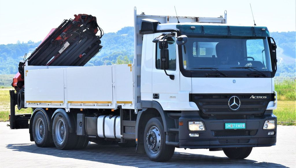 Mercedes-Benz ACTROS 2641 * PK 29002 +JIB PJ060/FUNK* 6x4 Mercedes-Benz ACTROS 2641 * PK 29002 +JIB PJ060/FUNK* 6x4 - Truk derek, Truk flatbed: gambar 3 Mercedes-Benz ACTROS 2641 * PK 29002 +JIB PJ060/FUNK* 6x4 Mercedes-Benz ACTROS 2641 * PK 29002 +JIB PJ060/FUNK* 6x4 - Truk derek, Truk flatbed: gambar 3