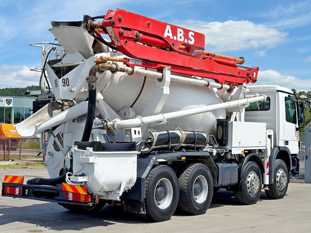 Mercedes-Benz ACTROS 3241* Betonpumpe 21m *8x4 * Top Zustand Mercedes-Benz ACTROS 3241* Betonpumpe 21m *8x4 * Top Zustand - Truk pompa beton: gambar 5 Mercedes-Benz ACTROS 3241* Betonpumpe 21m *8x4 * Top Zustand Mercedes-Benz ACTROS 3241* Betonpumpe 21m *8x4 * Top Zustand - Truk pompa beton: gambar 5