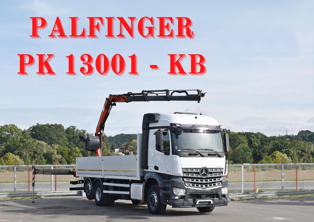 Mercedes-Benz AROCS 2542* PK 13001-K B* TOPZUSTAND - Truk derek, Truk flatbed: gambar 1 Mercedes-Benz AROCS 2542* PK 13001-K B* TOPZUSTAND - Truk derek, Truk flatbed: gambar 1