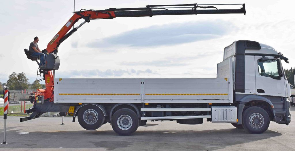 Mercedes-Benz AROCS 2542* PK 13001-K B* TOPZUSTAND - Truk derek, Truk flatbed: gambar 5 Mercedes-Benz AROCS 2542* PK 13001-K B* TOPZUSTAND - Truk derek, Truk flatbed: gambar 5
