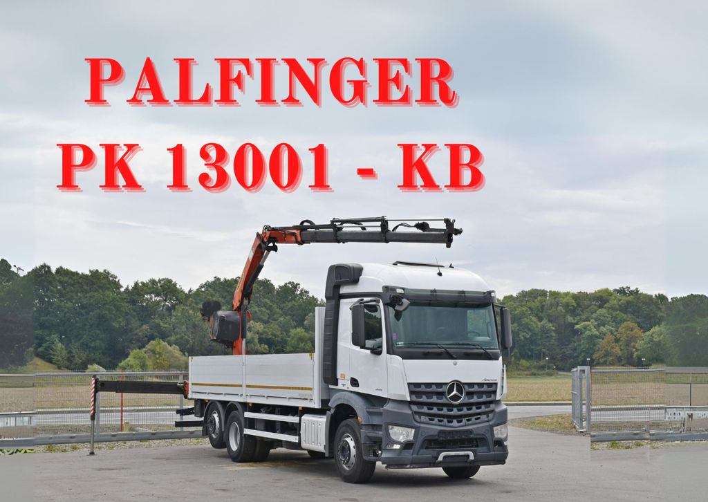 Mercedes-Benz AROCS 2542* PK 13001-K B* TOPZUSTAND - Truk derek, Truk flatbed: gambar 1 Mercedes-Benz AROCS 2542* PK 13001-K B* TOPZUSTAND - Truk derek, Truk flatbed: gambar 1