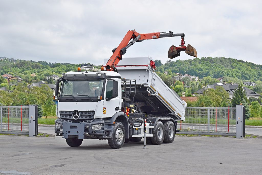 Mercedes-Benz AROCS 2635* FASSI F165AZ.0.22 + FUNK * 6x4 - Truk derek, Truk jungkit: gambar 2 Mercedes-Benz AROCS 2635* FASSI F165AZ.0.22 + FUNK * 6x4 - Truk derek, Truk jungkit: gambar 2