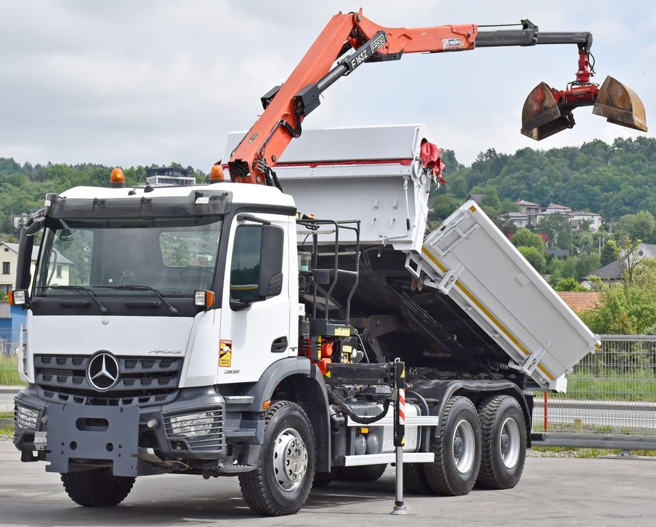 Mercedes-Benz AROCS 2635* FASSI F165AZ.0.22 + FUNK * 6x4 - Truk derek, Truk jungkit: gambar 3 Mercedes-Benz AROCS 2635* FASSI F165AZ.0.22 + FUNK * 6x4 - Truk derek, Truk jungkit: gambar 3