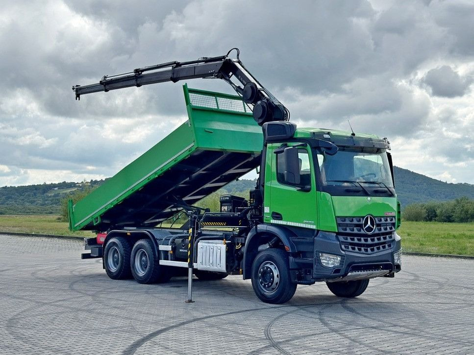 Mercedes-Benz AROCS 2636 * HIAB 122 ES - 3 HIPRO * 6x4 - Truk derek: gambar 2 Mercedes-Benz AROCS 2636 * HIAB 122 ES - 3 HIPRO * 6x4 - Truk derek: gambar 2
