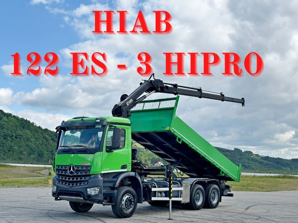 Mercedes-Benz AROCS 2636 * HIAB 122 ES - 3 HIPRO * 6x4 - Truk derek: gambar 1 Mercedes-Benz AROCS 2636 * HIAB 122 ES - 3 HIPRO * 6x4 - Truk derek: gambar 1