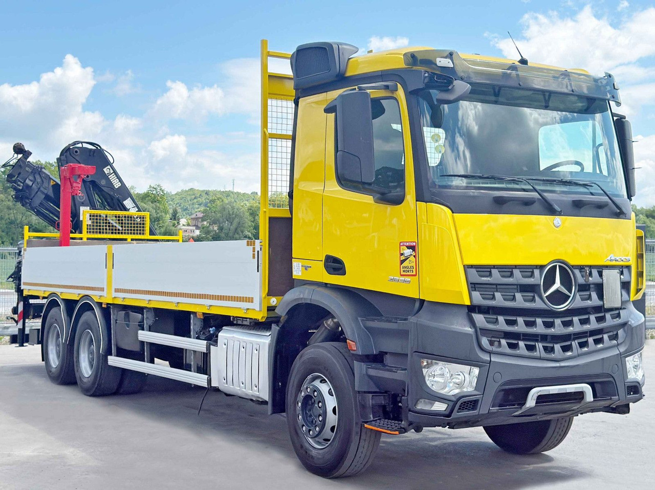 Mercedes-Benz AROCS 2636 *HIAB 166 D-4 HIDUO + FUNK* 6x4 - Truk derek: gambar 3 Mercedes-Benz AROCS 2636 *HIAB 166 D-4 HIDUO + FUNK* 6x4 - Truk derek: gambar 3