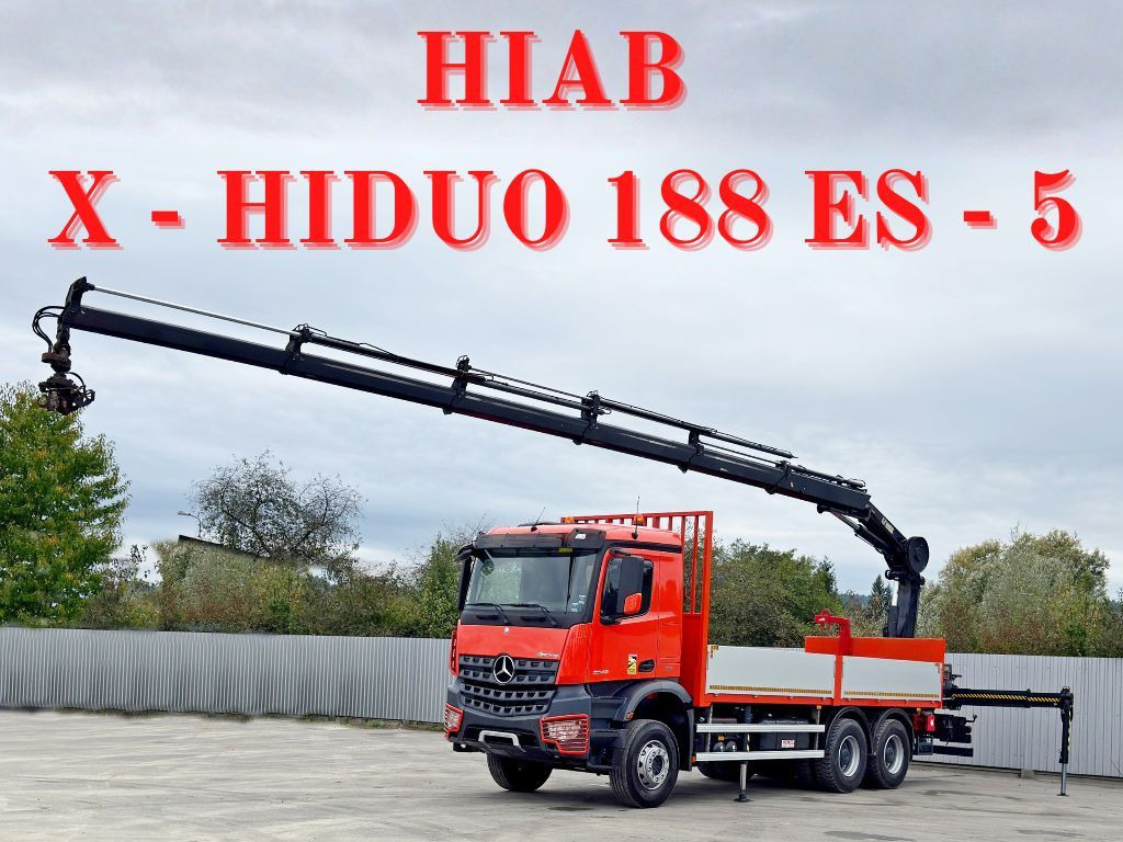 Mercedes-Benz AROCS 2643 *HIAB X-HIDUO 188 ES-5/FUNK * 6x4 - Truk derek: gambar 1 Mercedes-Benz AROCS 2643 *HIAB X-HIDUO 188 ES-5/FUNK * 6x4 - Truk derek: gambar 1