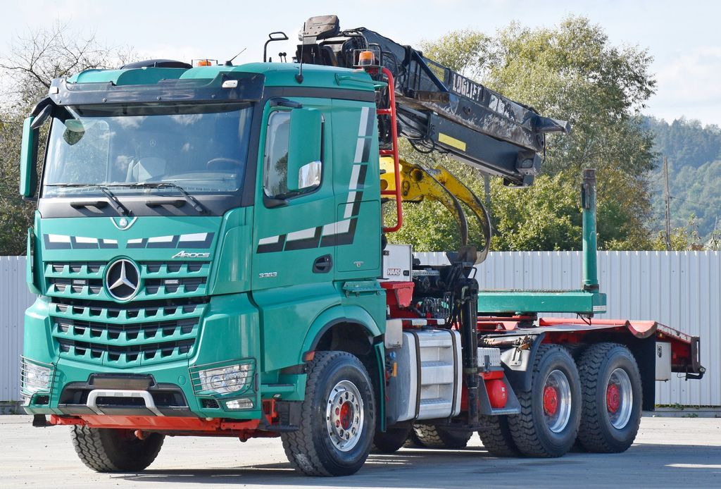 Mercedes-Benz AROCS 3363 *HOLZTRANSPORTER * LOGLIFT 251S /6x4 - Truk logging, Truk derek: gambar 3 Mercedes-Benz AROCS 3363 *HOLZTRANSPORTER * LOGLIFT 251S /6x4 - Truk logging, Truk derek: gambar 3