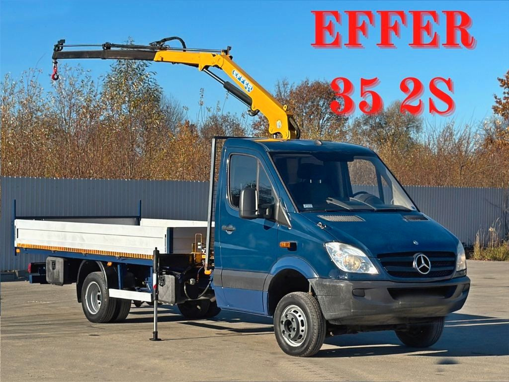 Mercedes-Benz Sprinter 516 CDI * EFFER 35 2S * TOP - Van flatbed: gambar 1 Mercedes-Benz Sprinter 516 CDI * EFFER 35 2S * TOP - Van flatbed: gambar 1