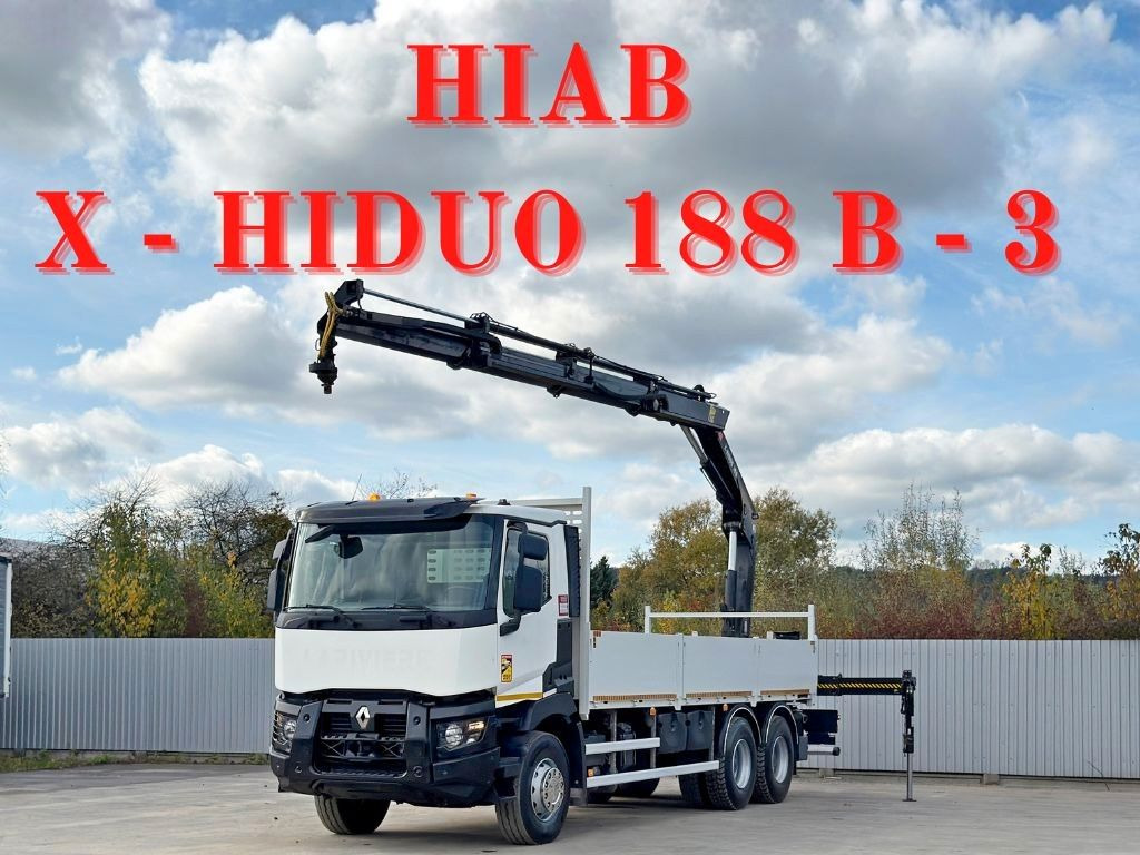 Renault C 380* HIAB X-HIDUO 188 B-3/FUNK*6x4 - Truk derek: gambar 1 Renault C 380* HIAB X-HIDUO 188 B-3/FUNK*6x4 - Truk derek: gambar 1