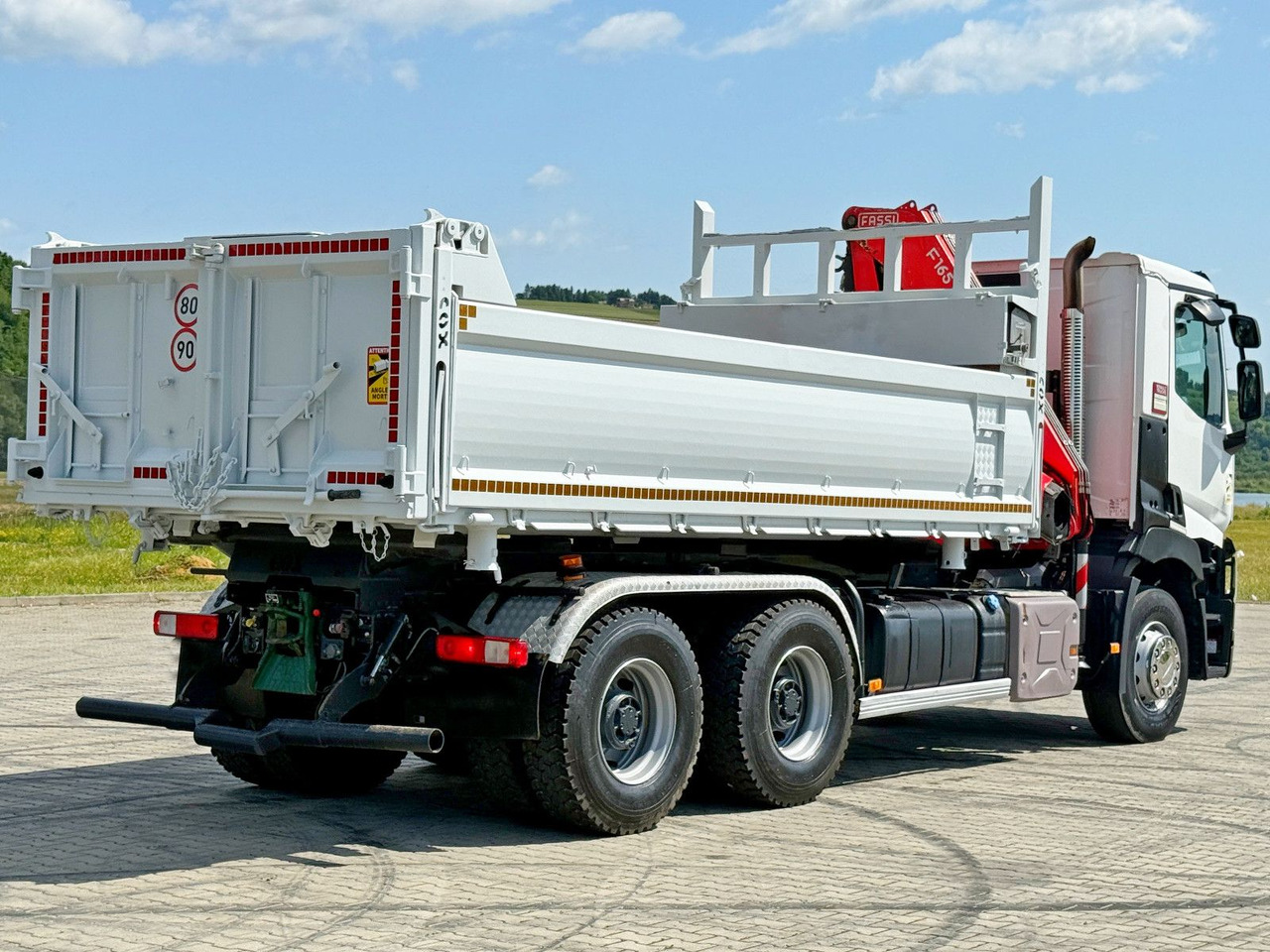 Truk derek Renault C 430 * FASSI F165A.0.23 + FUNK * 6x4: gambar 6