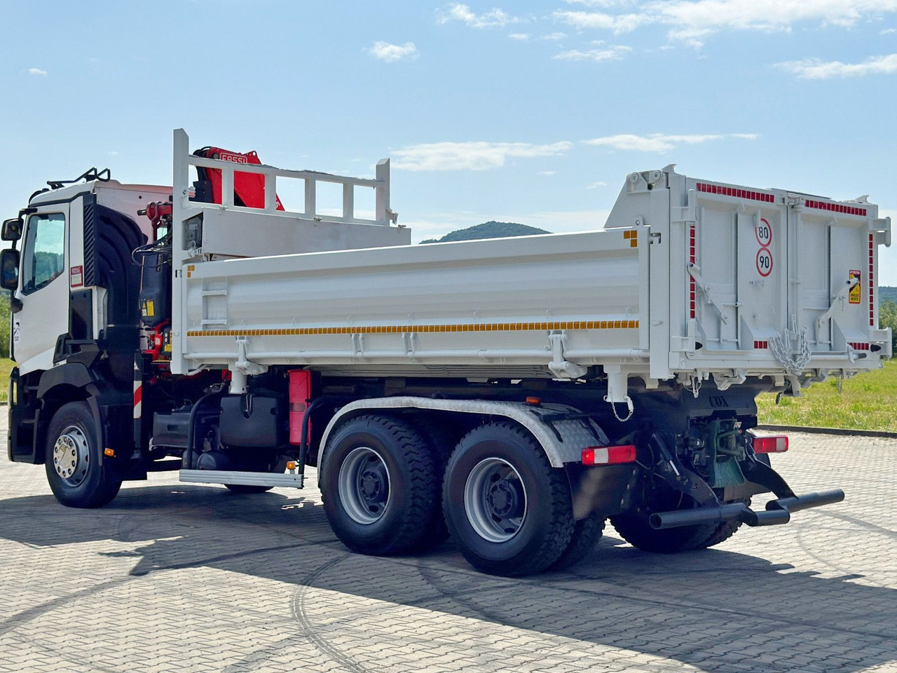 Truk derek Renault C 430 * FASSI F165A.0.23 + FUNK * 6x4: gambar 7