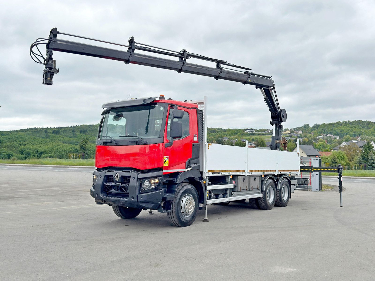 Renault C 430 *HIAB X - HIDUO 188 ES - 4 + FUNK * 6x4 - Truk derek: gambar 2 Renault C 430 *HIAB X - HIDUO 188 ES - 4 + FUNK * 6x4 - Truk derek: gambar 2