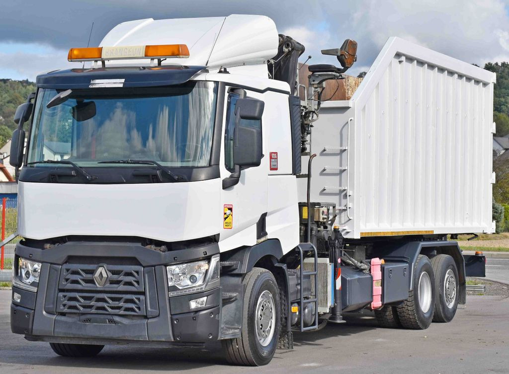 Renault C460* ABROLLKIPPER *KESLA 21172 * TOPZUSTAND - Hook lift, Truk derek: gambar 3 Renault C460* ABROLLKIPPER *KESLA 21172 * TOPZUSTAND - Hook lift, Truk derek: gambar 3