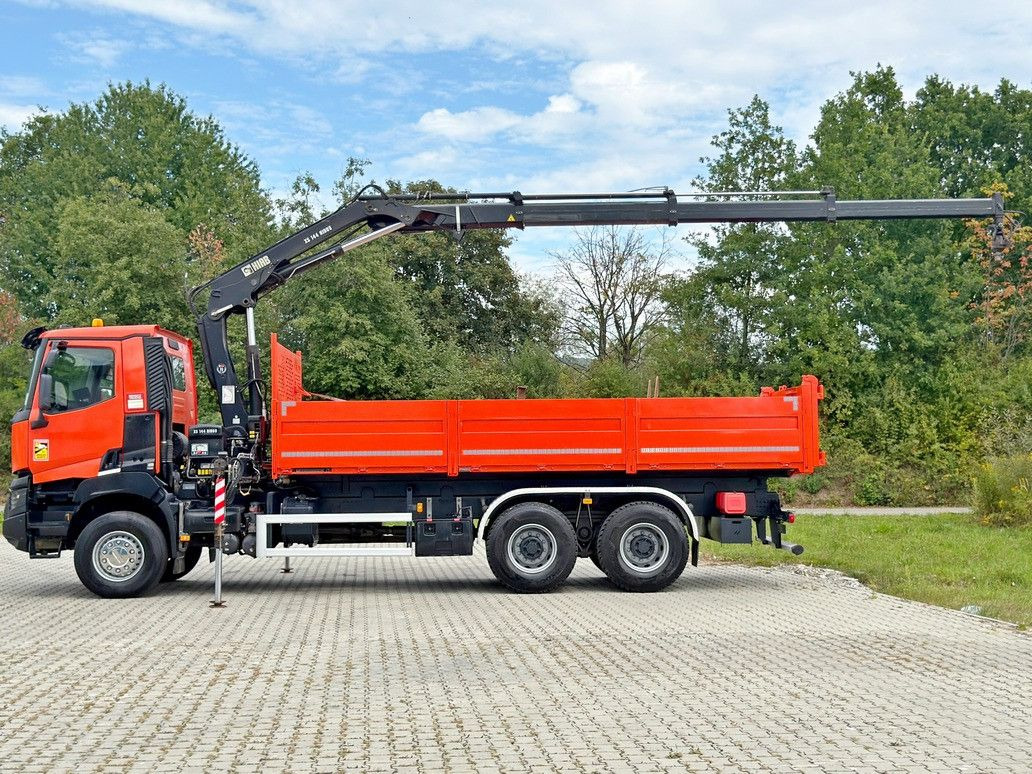 Renault K 380 * HIAB 144 BS - 3 HIDUO + FUNK * 6x4 * TOP - Truk jungkit, Truk derek: gambar 5 Renault K 380 * HIAB 144 BS - 3 HIDUO + FUNK * 6x4 * TOP - Truk jungkit, Truk derek: gambar 5