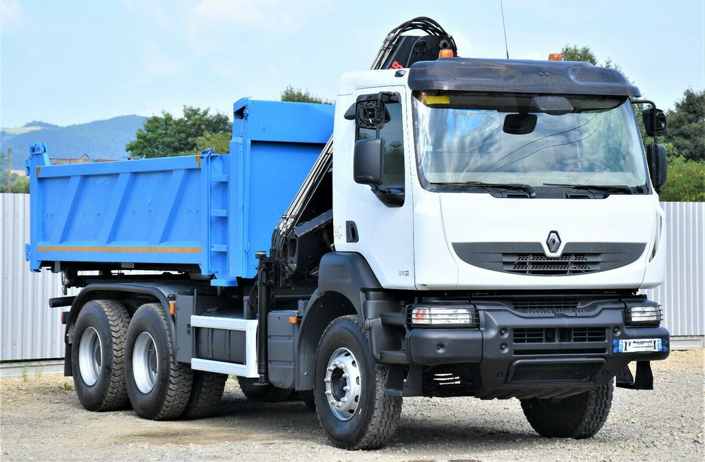 Renault KERAX 370 DXI* HIAB 122B-3 HIDUO/FUNK * 6x4 - Truk derek, Truk jungkit: gambar 4 Renault KERAX 370 DXI* HIAB 122B-3 HIDUO/FUNK * 6x4 - Truk derek, Truk jungkit: gambar 4