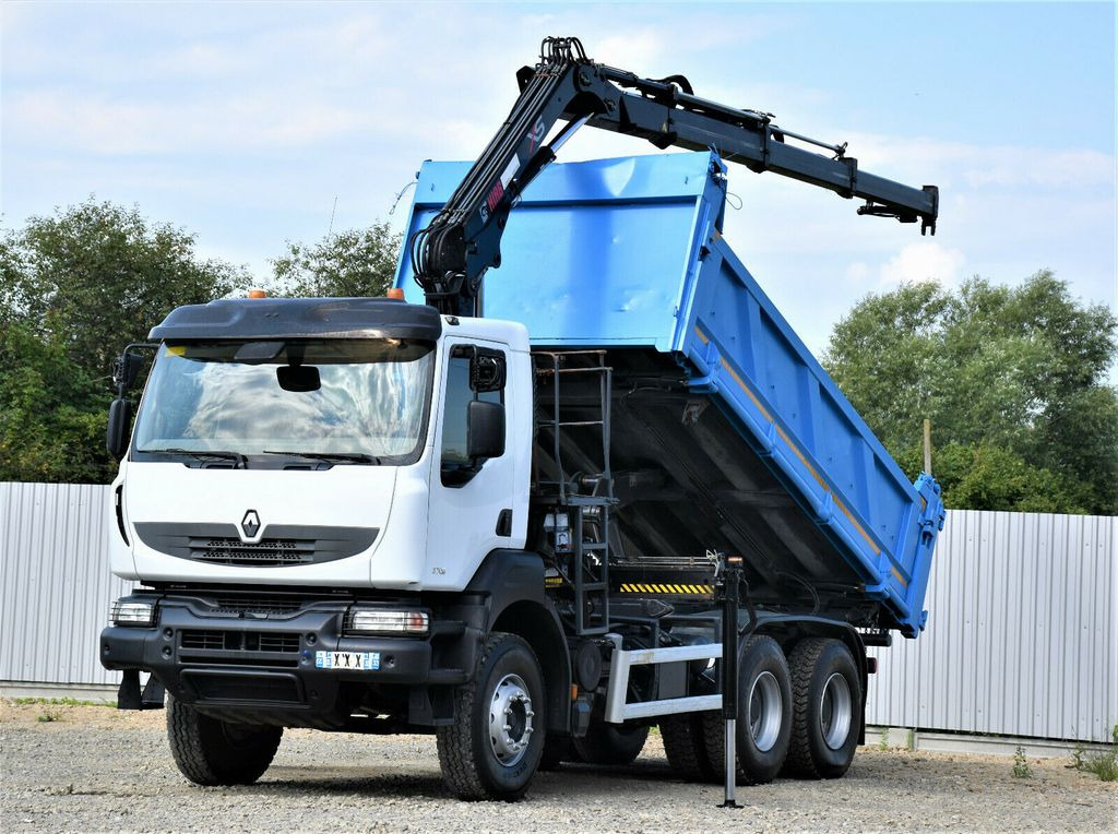 Renault KERAX 370 DXI* HIAB 122B-3 HIDUO/FUNK * 6x4 - Truk derek, Truk jungkit: gambar 2 Renault KERAX 370 DXI* HIAB 122B-3 HIDUO/FUNK * 6x4 - Truk derek, Truk jungkit: gambar 2