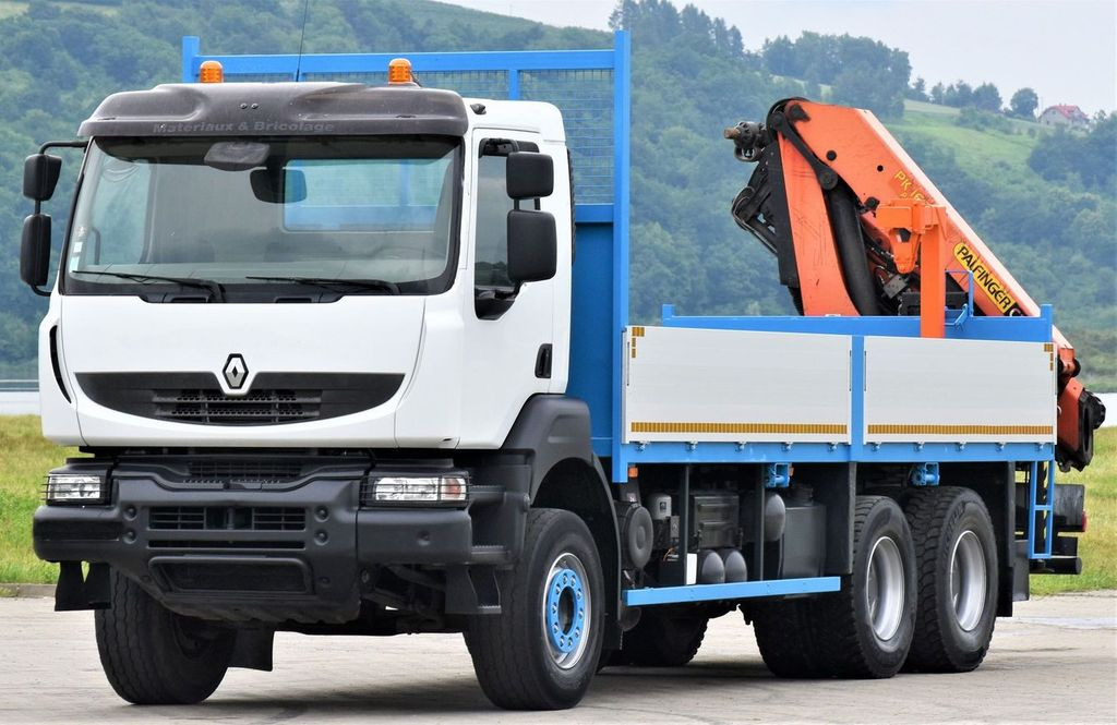 Renault KERAX 370 *PK 16502 + FUNK / 6x4 * TOP - Truk derek, Truk flatbed: gambar 4 Renault KERAX 370 *PK 16502 + FUNK / 6x4 * TOP - Truk derek, Truk flatbed: gambar 4