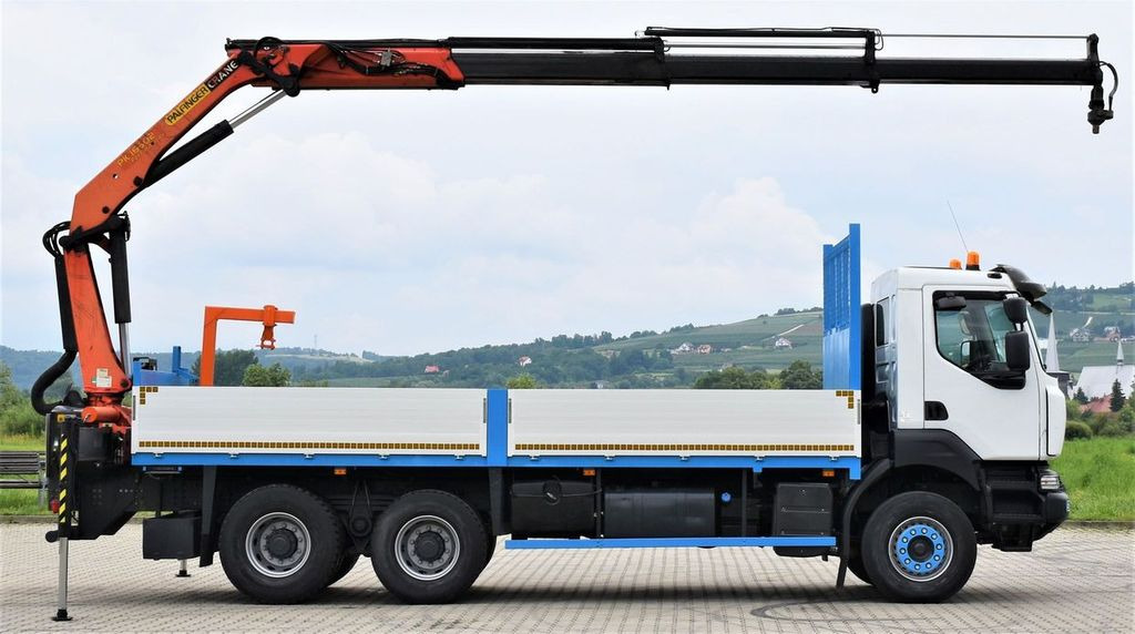 Renault KERAX 370 *PK 16502 + FUNK / 6x4 * TOP - Truk derek, Truk flatbed: gambar 5 Renault KERAX 370 *PK 16502 + FUNK / 6x4 * TOP - Truk derek, Truk flatbed: gambar 5