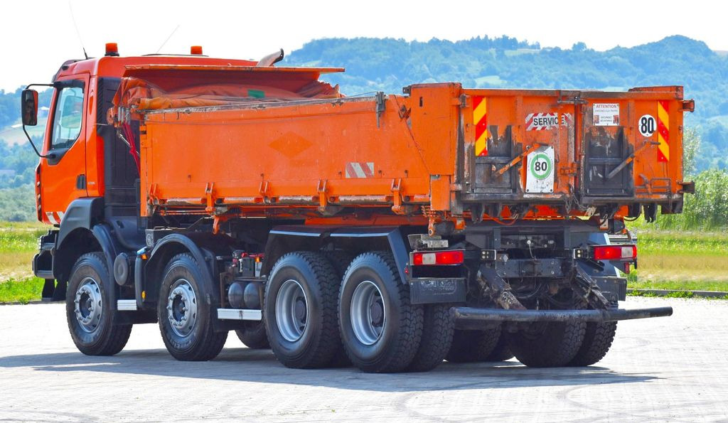 Truk jungkit Renault Kerax 370 DXI * Kipper 5,80 m * Bordmatic * 8x4!: gambar 8 Truk jungkit Renault Kerax 370 DXI * Kipper 5,80 m * Bordmatic * 8x4!: gambar 8