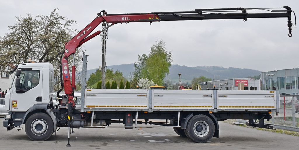 Renault MIDLUM 220 DXI *PRITSCHE 7,35m * KRAN + FUNK Renault MIDLUM 220 DXI *PRITSCHE 7,35m * KRAN + FUNK - Truk derek, Truk flatbed: gambar 5 Renault MIDLUM 220 DXI *PRITSCHE 7,35m * KRAN + FUNK Renault MIDLUM 220 DXI *PRITSCHE 7,35m * KRAN + FUNK - Truk derek, Truk flatbed: gambar 5