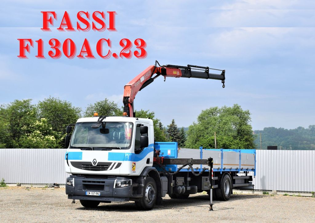 Renault Premium 320 DXI* FASSI F130AC.23 * FUNK Renault Premium 320 DXI* FASSI F130AC.23 * FUNK - Truk derek, Truk flatbed: gambar 1 Renault Premium 320 DXI* FASSI F130AC.23 * FUNK Renault Premium 320 DXI* FASSI F130AC.23 * FUNK - Truk derek, Truk flatbed: gambar 1