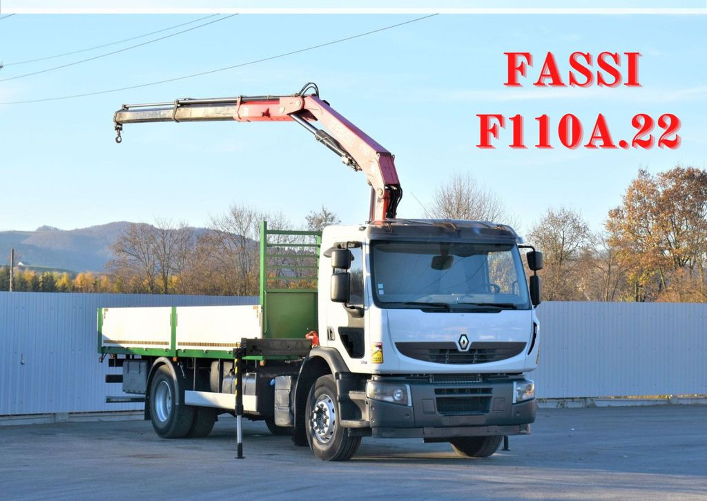 Renault Premium 370* FASSI F110A.22 * TOPZUSTAND Renault Premium 370* FASSI F110A.22 * TOPZUSTAND - Truk derek: gambar 1 Renault Premium 370* FASSI F110A.22 * TOPZUSTAND Renault Premium 370* FASSI F110A.22 * TOPZUSTAND - Truk derek: gambar 1