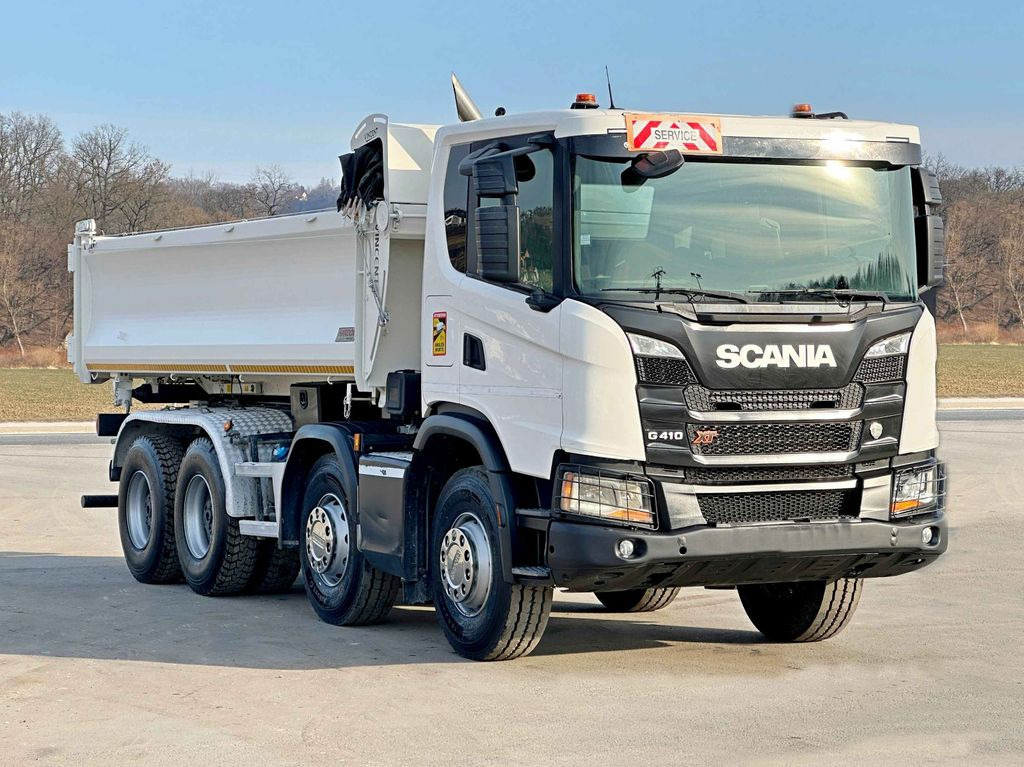 Scania G 410 * Kipper + BORDMATIC* TOPZUSTAND / 8x4 - Truk jungkit: gambar 1 Scania G 410 * Kipper + BORDMATIC* TOPZUSTAND / 8x4 - Truk jungkit: gambar 1