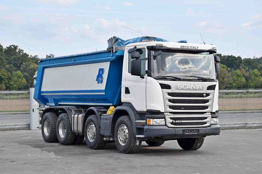 Scania G 450 * Kipper * TOPZUSTAND / 8x4 - Truk jungkit: gambar 2 Scania G 450 * Kipper * TOPZUSTAND / 8x4 - Truk jungkit: gambar 2
