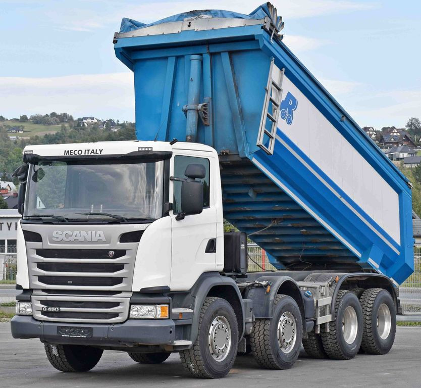 Scania G 450 * Kipper * TOPZUSTAND / 8x4 - Truk jungkit: gambar 3 Scania G 450 * Kipper * TOPZUSTAND / 8x4 - Truk jungkit: gambar 3