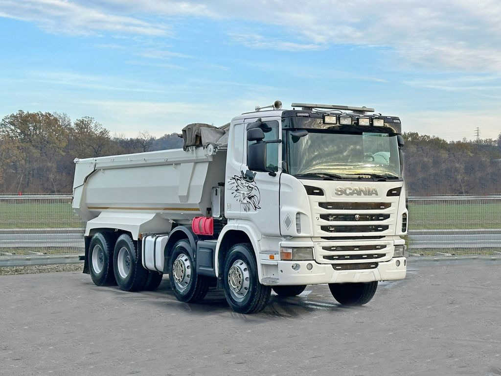 Scania G 480 * Kipper * TOPZUSTAND / 8x4 Scania G 480 * Kipper * TOPZUSTAND / 8x4 - Truk jungkit: gambar 1 Scania G 480 * Kipper * TOPZUSTAND / 8x4 Scania G 480 * Kipper * TOPZUSTAND / 8x4 - Truk jungkit: gambar 1