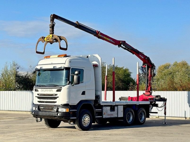 Scania G490* HOLZTRANSPORTER * PENZ 12Z8.70* 6x6 - Truk logging, Truk derek: gambar 2 Scania G490* HOLZTRANSPORTER * PENZ 12Z8.70* 6x6 - Truk logging, Truk derek: gambar 2