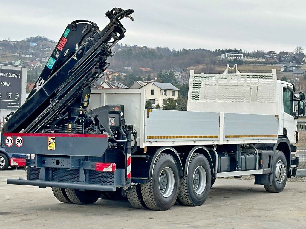 Scania P 360 * HIAB 166D S-4 HIDUO/FUNK * 6x4 - Truk derek, Truk flatbed: gambar 5 Scania P 360 * HIAB 166D S-4 HIDUO/FUNK * 6x4 - Truk derek, Truk flatbed: gambar 5