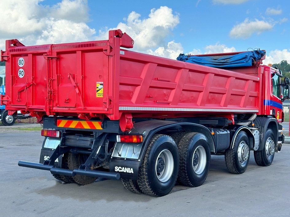 Truk jungkit Scania P 380 Kipper 6,10m + BORDMATIC* 8x4 Scania P 380 Kipper 6,10m + BORDMATIC* 8x4: gambar 7