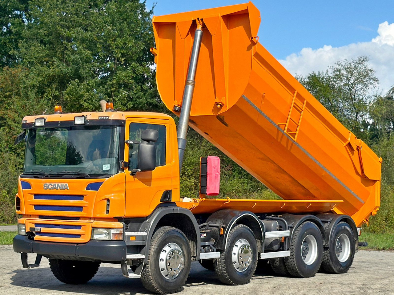Scania P 380 Kipper * 8x4 * TOPZUSTAND - Truk jungkit: gambar 4 Scania P 380 Kipper * 8x4 * TOPZUSTAND - Truk jungkit: gambar 4