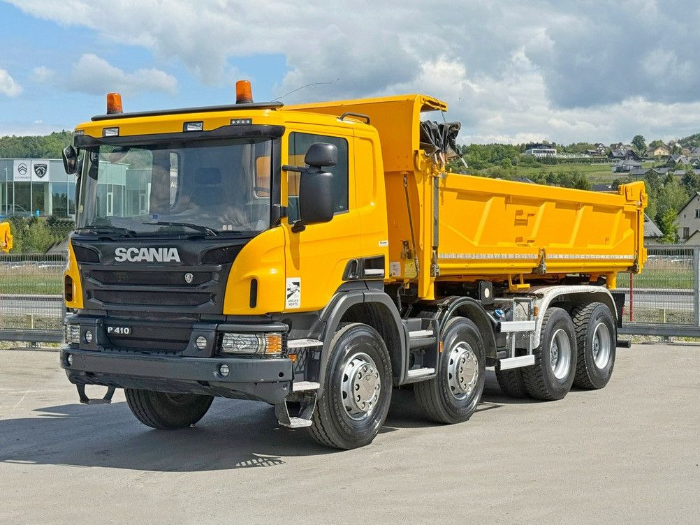 Scania P 410 Kipper 6,00m * 8x4 * TOPZUSTAND ! Scania P 410 Kipper 6,00m * 8x4 * TOPZUSTAND ! - Truk jungkit: gambar 1 Scania P 410 Kipper 6,00m * 8x4 * TOPZUSTAND ! Scania P 410 Kipper 6,00m * 8x4 * TOPZUSTAND ! - Truk jungkit: gambar 1