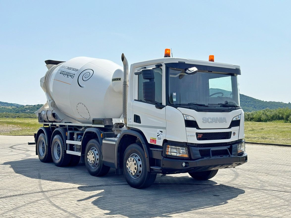 Scania P 410 XT * Betonmischer * 8x4 * TOPZUSTAND - Truk pengaduk beton: gambar 1 Scania P 410 XT * Betonmischer * 8x4 * TOPZUSTAND - Truk pengaduk beton: gambar 1