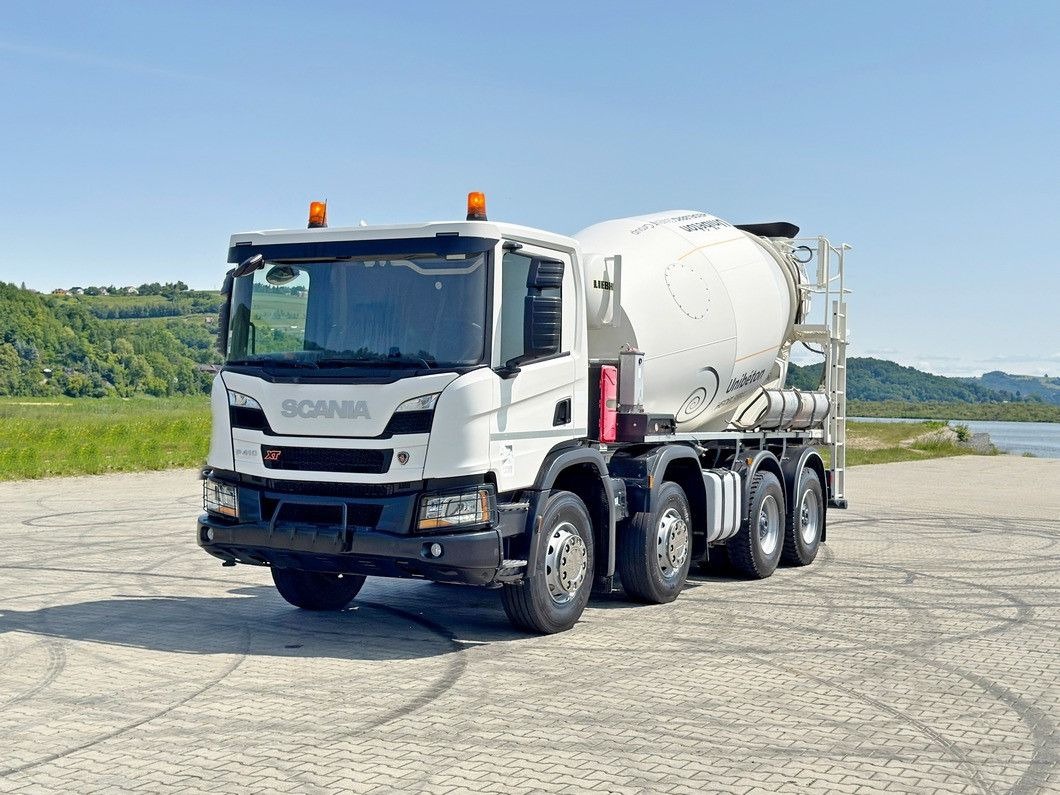 Scania P 410 XT * Betonmischer * 8x4 * TOPZUSTAND - Truk pengaduk beton: gambar 2 Scania P 410 XT * Betonmischer * 8x4 * TOPZUSTAND - Truk pengaduk beton: gambar 2
