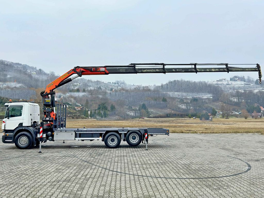 Scania P 420* PLATFORM 6,80m * PK 29002+FUNK * TOP - Truk derek, Truk flatbed: gambar 5 Scania P 420* PLATFORM 6,80m * PK 29002+FUNK * TOP - Truk derek, Truk flatbed: gambar 5