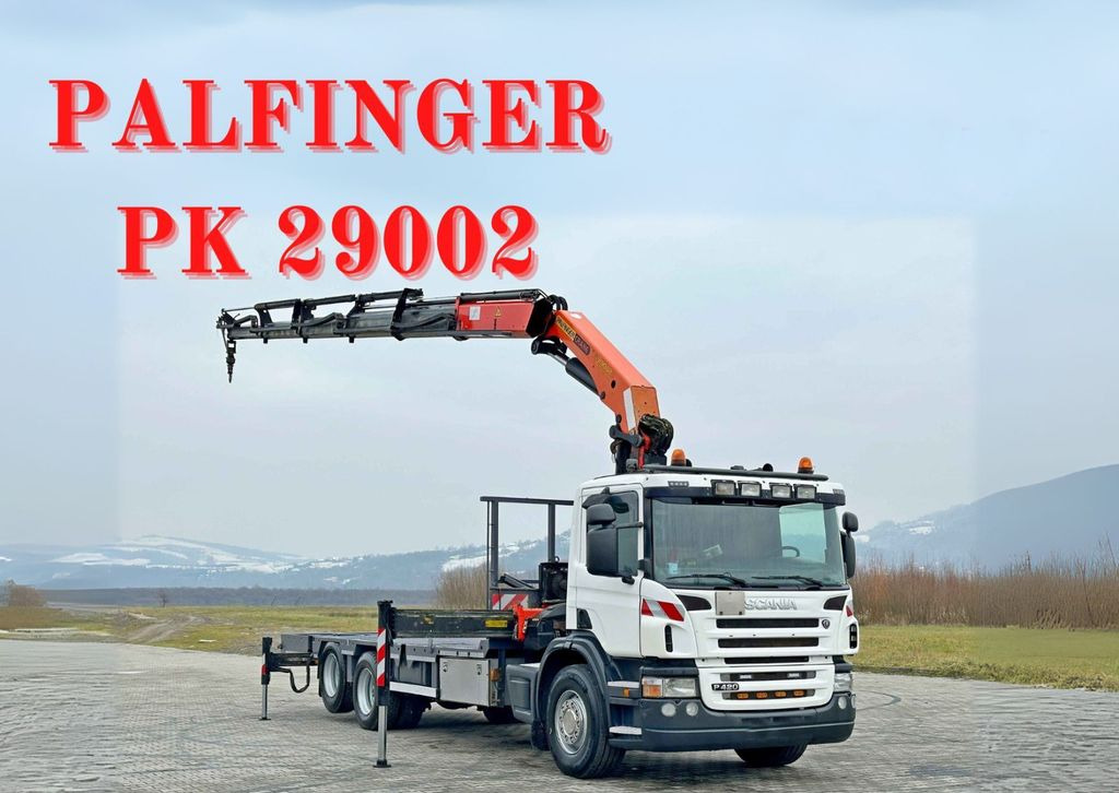 Scania P 420* PLATFORM 6,80m * PK 29002+FUNK * TOP - Mobil derek: gambar 1 Scania P 420* PLATFORM 6,80m * PK 29002+FUNK * TOP - Mobil derek: gambar 1