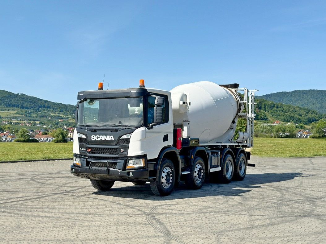 Scania P 450 * Betonmischer * 8x4 * TOPZUSTAND - Truk pengaduk beton: gambar 1 Scania P 450 * Betonmischer * 8x4 * TOPZUSTAND - Truk pengaduk beton: gambar 1