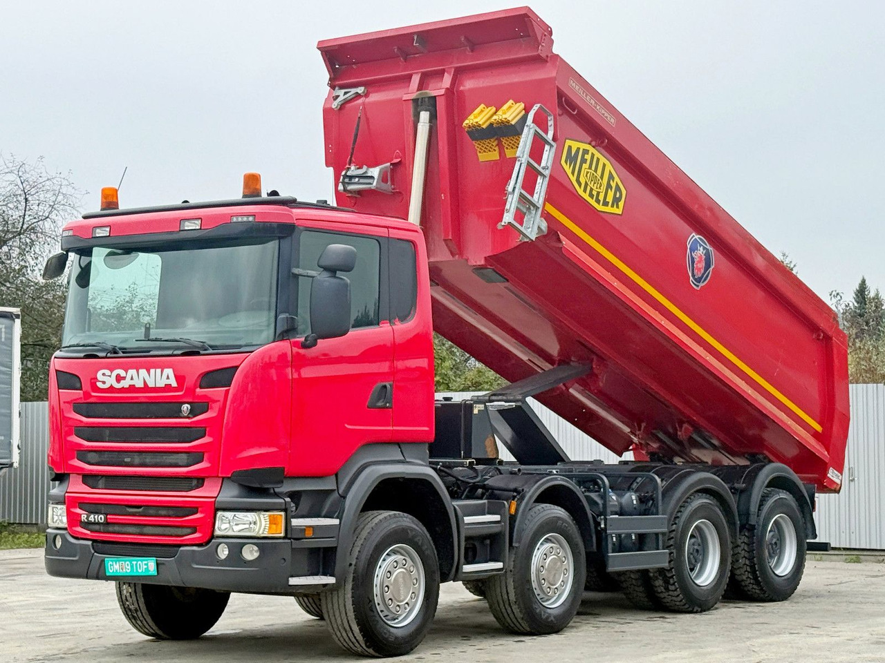 Scania R 410 * Kipper * TOPZUSTAND / 8x4 - Truk jungkit: gambar 3 Scania R 410 * Kipper * TOPZUSTAND / 8x4 - Truk jungkit: gambar 3
