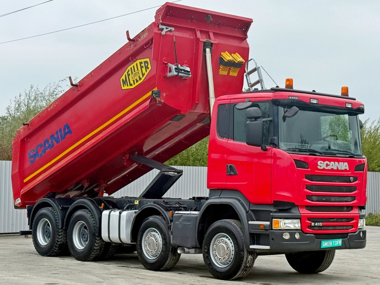 Scania R 410 * Kipper * TOPZUSTAND / 8x4 - Truk jungkit: gambar 4 Scania R 410 * Kipper * TOPZUSTAND / 8x4 - Truk jungkit: gambar 4