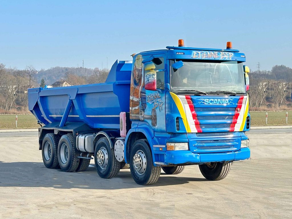 Scania R 420 * Kipper * TOPZUSTAND / 8x4 - Truk jungkit: gambar 1 Scania R 420 * Kipper * TOPZUSTAND / 8x4 - Truk jungkit: gambar 1