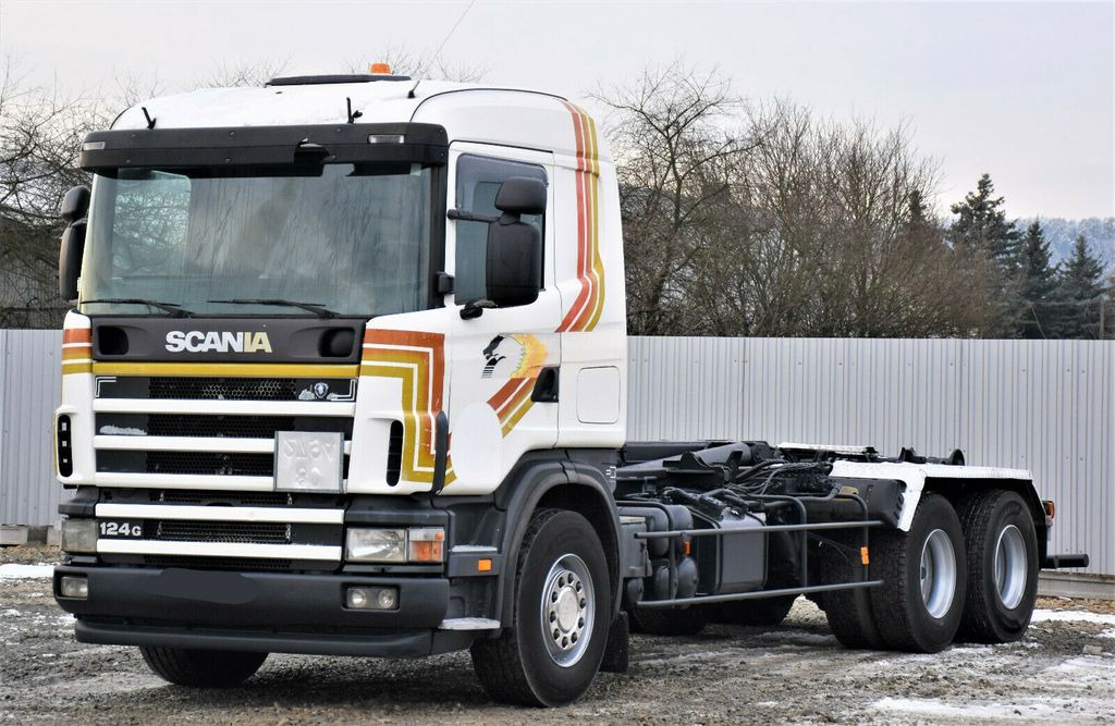 Scania R124 470 Abrollkipper *6x2* Top Zustand ! - Hook lift: gambar 4 Scania R124 470 Abrollkipper *6x2* Top Zustand ! - Hook lift: gambar 4