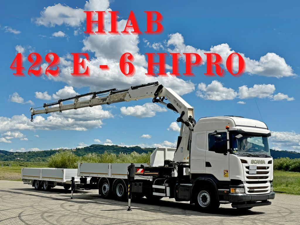 Scania R440 * HIAB 422 E-6 HIPRO + FUNK + Anhänger!*TOP - Truk derek: gambar 1 Scania R440 * HIAB 422 E-6 HIPRO + FUNK + Anhänger!*TOP - Truk derek: gambar 1