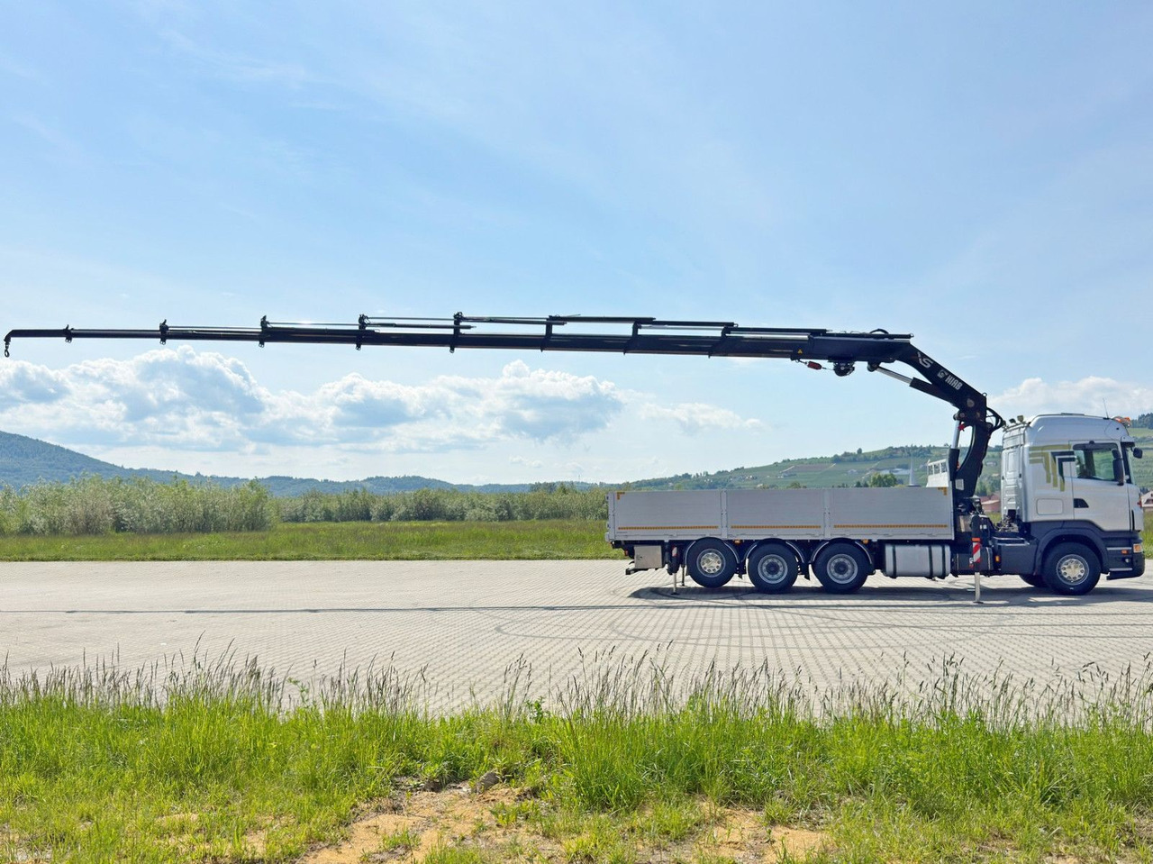 Scania R480 PRITSCHE 6,85m *HIAB 377 E-8 HIPRO/FUNK*8x4 - Truk derek: gambar 5 Scania R480 PRITSCHE 6,85m *HIAB 377 E-8 HIPRO/FUNK*8x4 - Truk derek: gambar 5