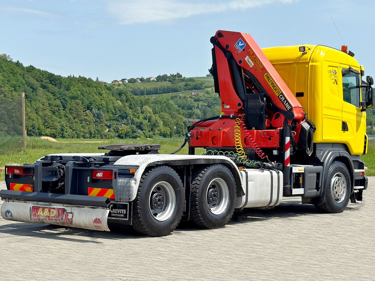 Truk derek Scania R480 * Sattelzugmaschine + PK 27002 + FUNK /6x4: gambar 6